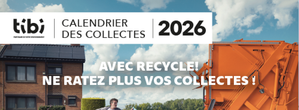 Calendrier des collectes Tibi 2026