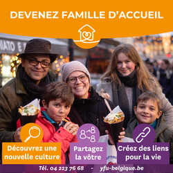 Devenez famille d'acceuil