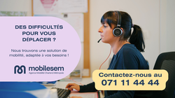 Un problème pour vous déplacer ? Mobilesem trouve la solution avec vous !